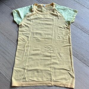 lululemon athletica Yellow and Green Top